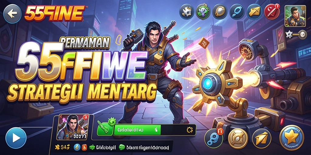 Screenshot gameplay menampilkan pertempuran strategi yang mendebarkan.