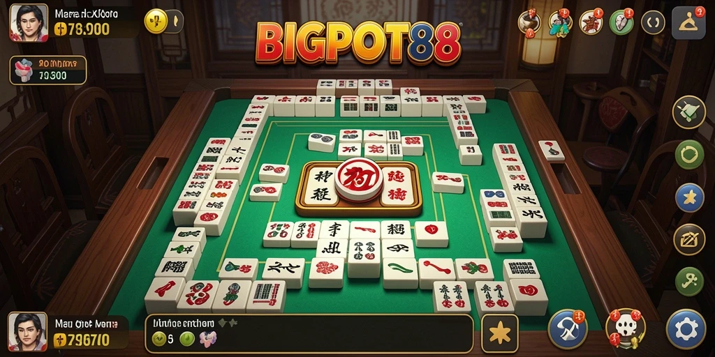 Tangkapan layar utama dari gameplay menarik BIGPOT88.