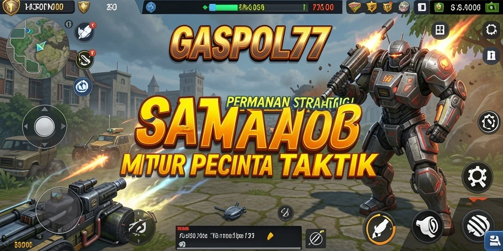 Tampilan gameplay GASPOL77 menampilkan aksi strategi yang mendebarkan.