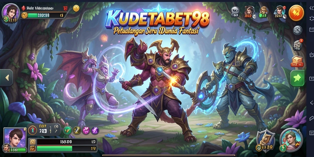 Gameplay seru dan menantang dalam KUDETABET98.