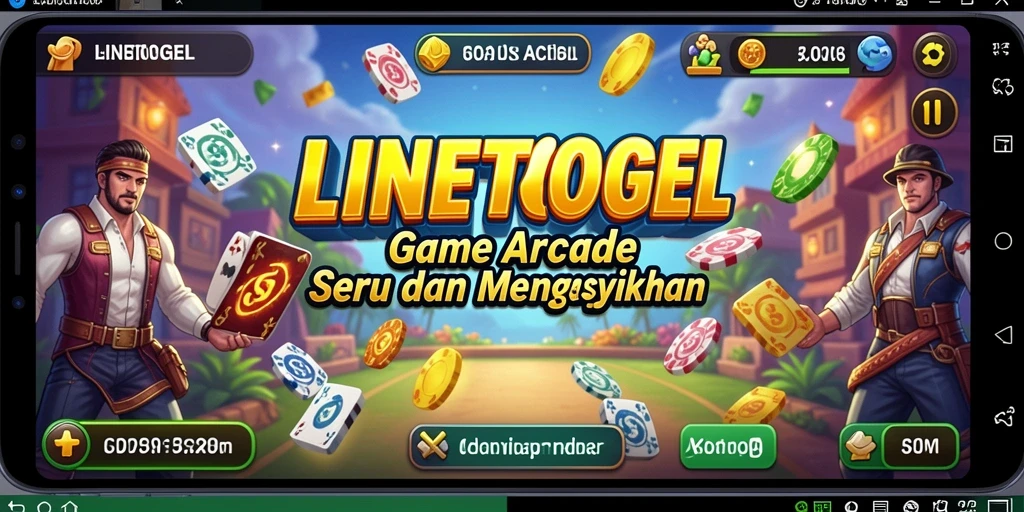 Tampilan screenshot dari gameplay seru LINETOGEL.
