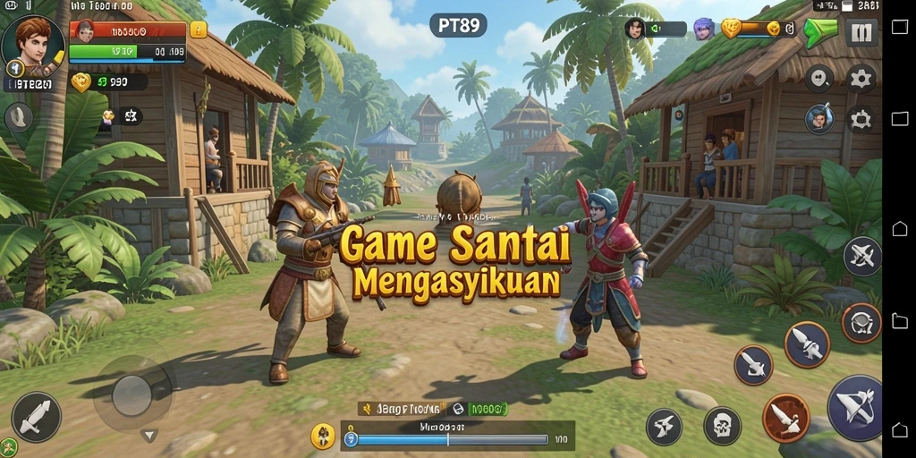 Tangkapan layar gameplay PT89 yang menarik dan menyenangkan.