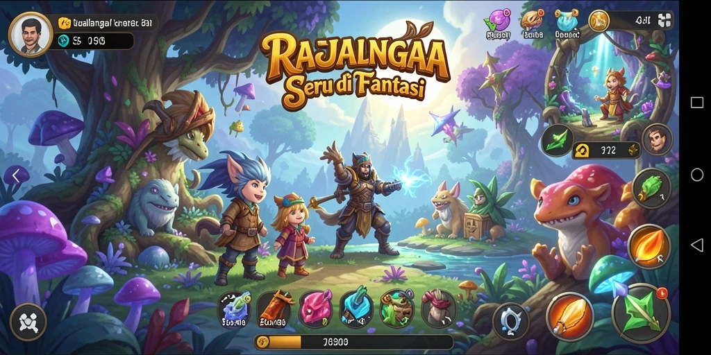 Screenshot gameplay RAJAPOLA menampilkan aksi menegangkan dan lokasi yang memukau.