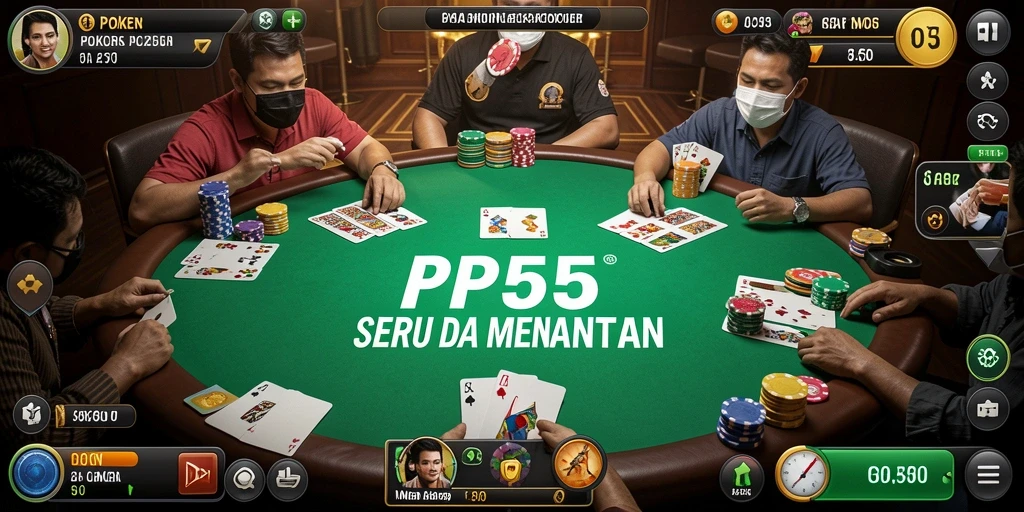 Tampilan menarik dengan gameplay Poker yang mendebarkan.