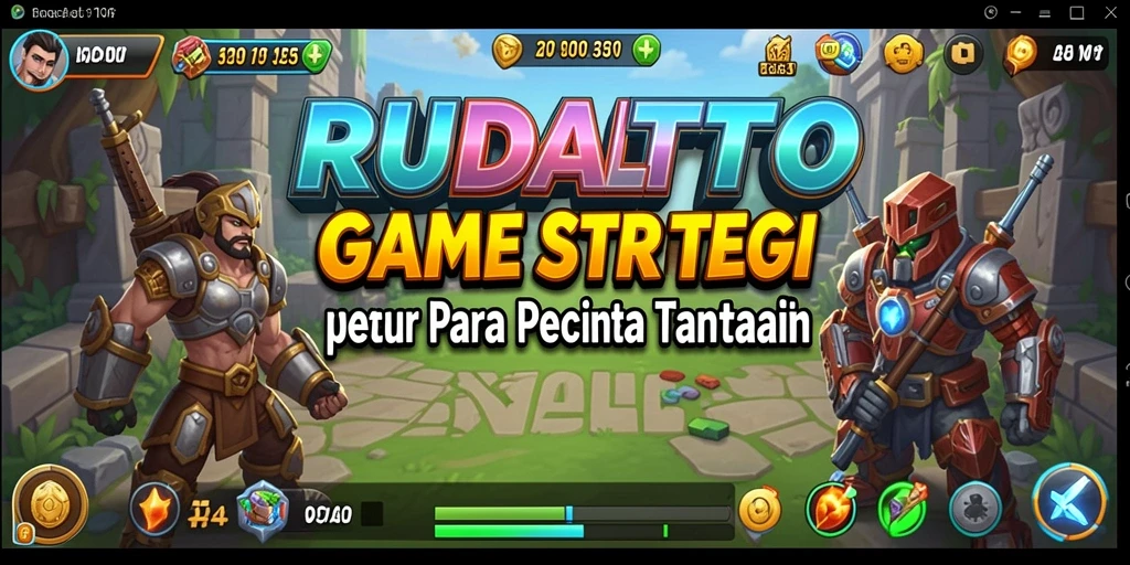 Tampilan screenshot RUDALTOTO yang menunjukkan gameplay mendebarkan dan strategi taktis.