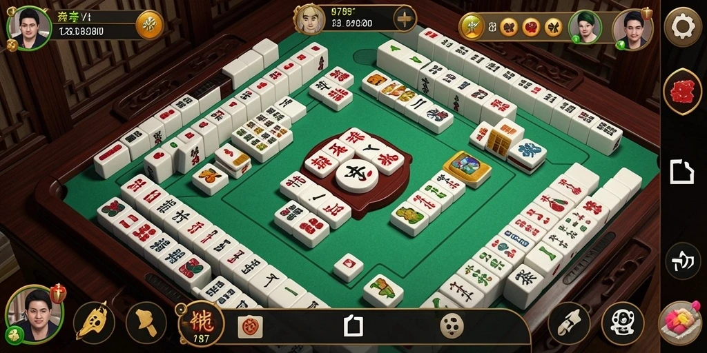 Gameplay seru V87 memberikan pengalaman Mahjong yang menantang.